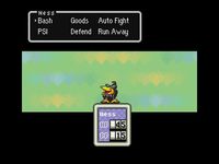 une photo d'Ã©cran de EarthBound sur Nintendo Super Nes